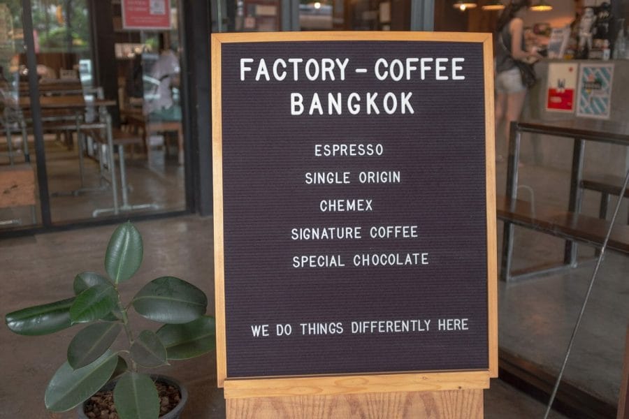 specialty coffee in bangkok