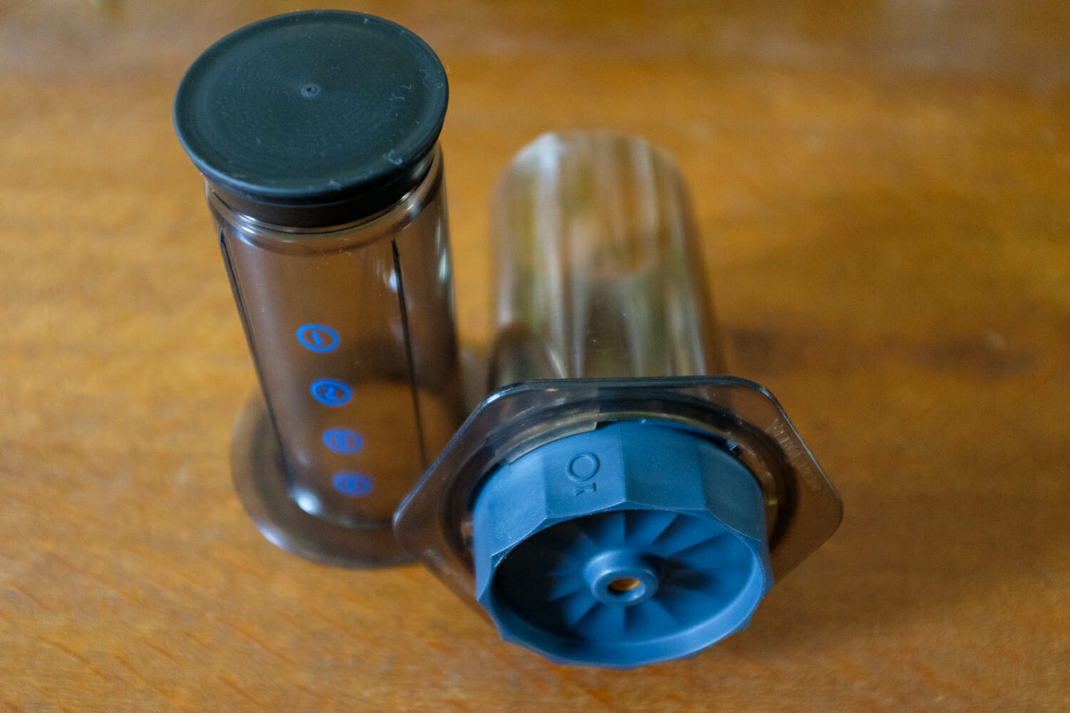 Aeropress with Fellow Prismo attached