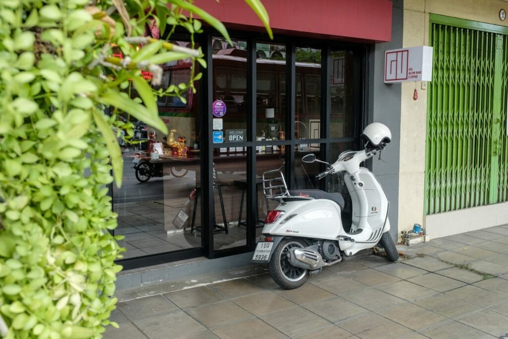 GU Slow Bar BKK outside