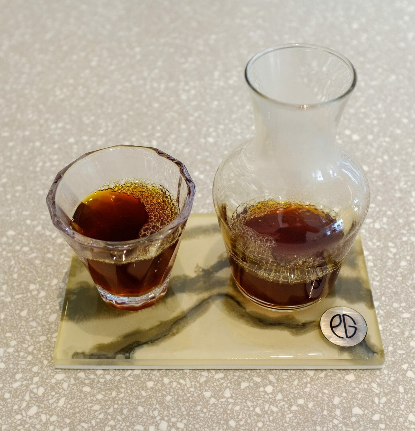 PAGA Bangkok coffee glass