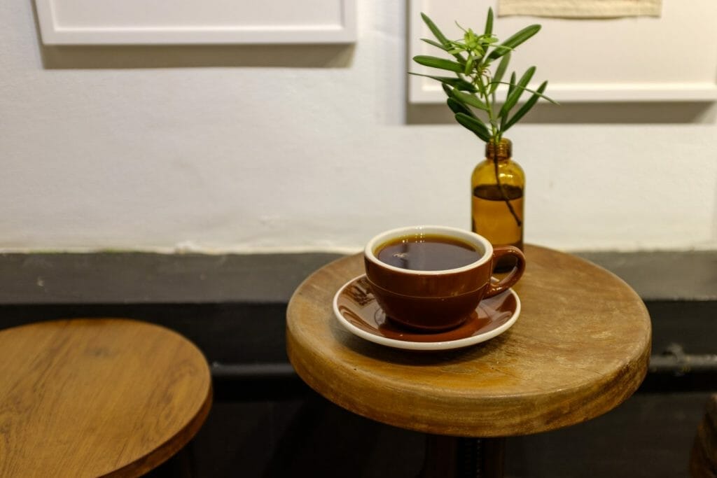 Ink & Lion coffee cup